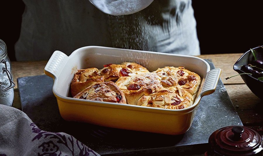 Le Creuset Heritage Fad 32 cm, Nectar