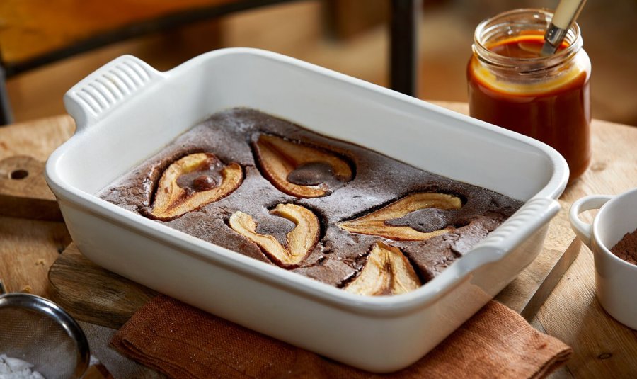 Le Creuset Heritage Rektangulrt Fad 32 cm, Meringue