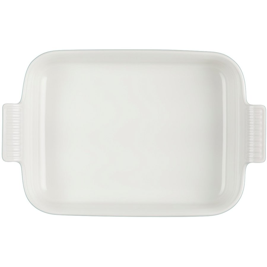 Le Creuset Heritage Rektangulrt Fad 32 cm, Sea Salt
