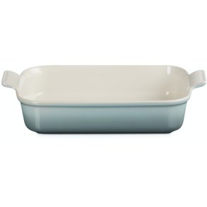Le Creuset Heritage Rektangulrt Fad 32 cm, Sea Salt