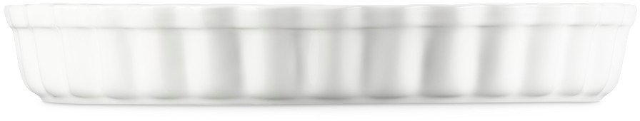 Le Creuset Heritage Trtefad 28 cm, White