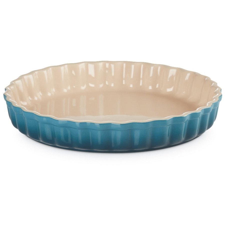 Le Creuset Heritage Trtefad 28 cm, Deep Teal