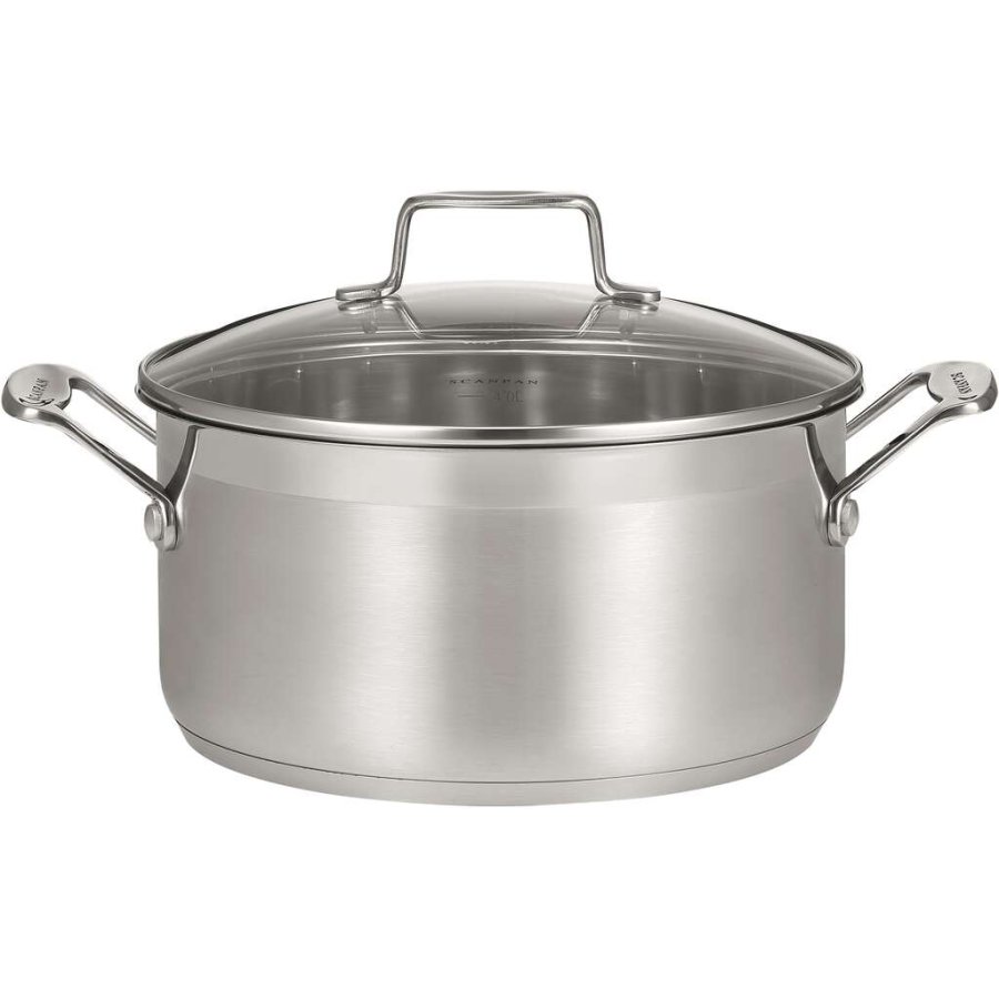Scanpan Impact Gryde m. Lg 24 cm/4,8 L