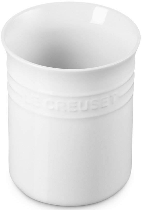 Le Creuset Bestik- og Redskabskrukke H14,8 cm, White
