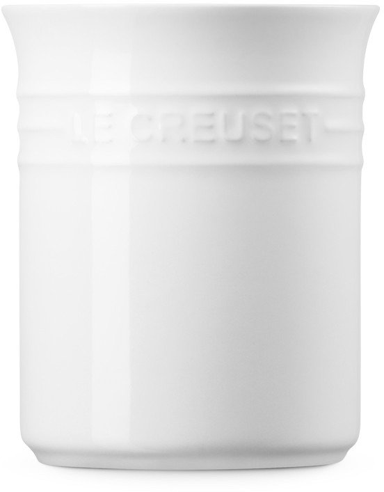 Le Creuset Bestik- og Redskabskrukke H14,8 cm, White