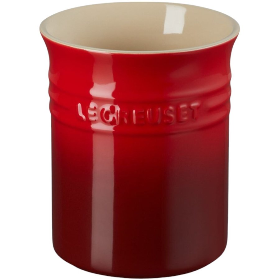 Le Creuset Bestik- og Redskabskrukke H14,8 cm Cerise