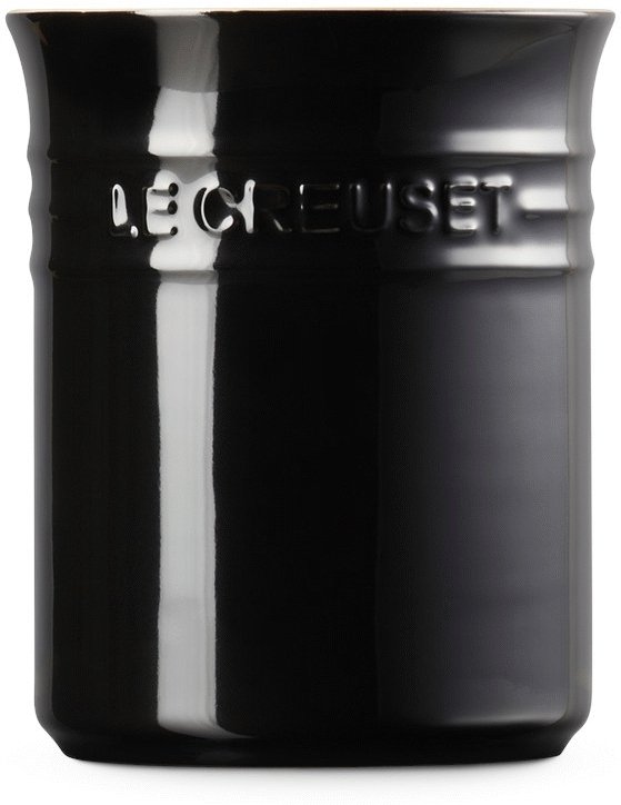 Le Creuset Bestik- og Redskabskrukke H14,8 cm, Sort