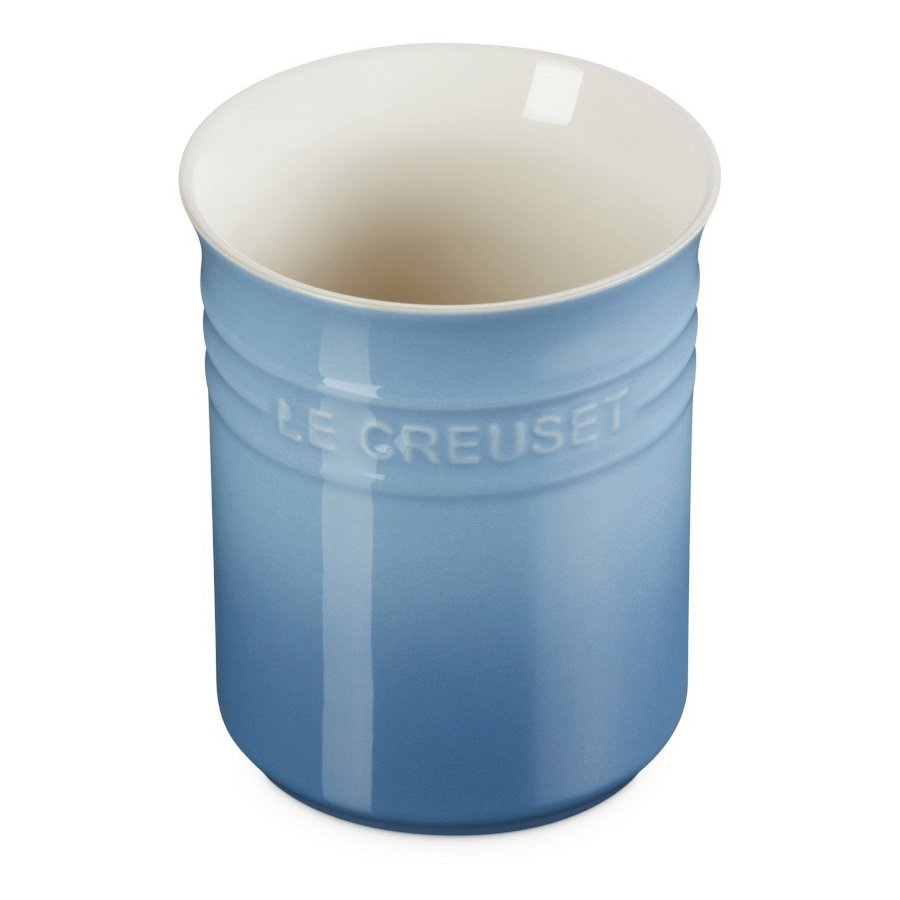 Le Creuset Bestik- og Redskabskrukke H14,8 cm, Chambray