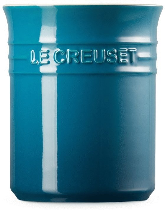 Le Creuset Bestik- og Redskabskrukke H14,8 cm, Deep Teal