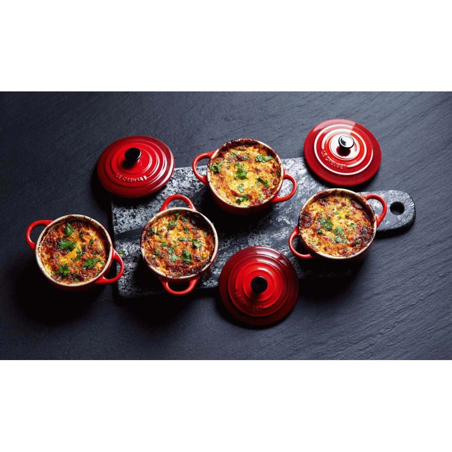 Le Creuset Minigryde 10 cm/0,25 L, Cerise