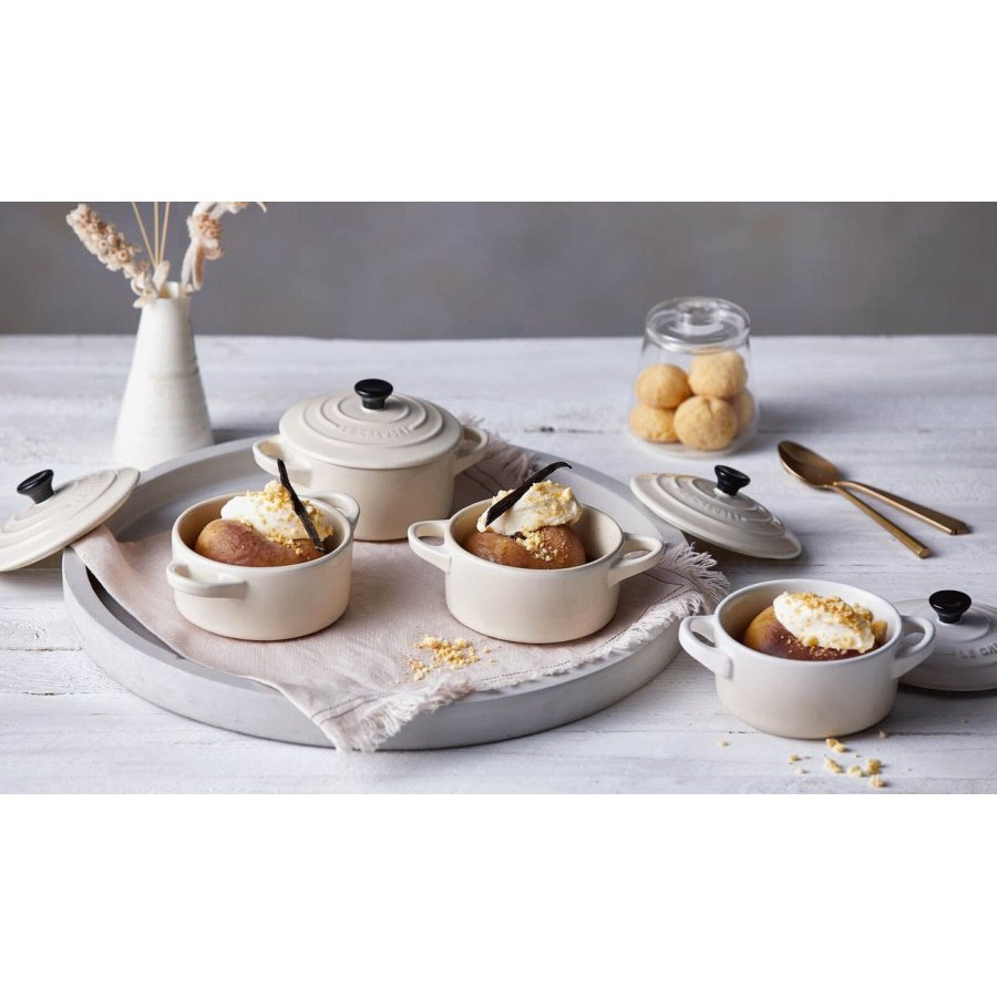 Le Creuset Minigryde 10 cm/0,25 L, Meringue