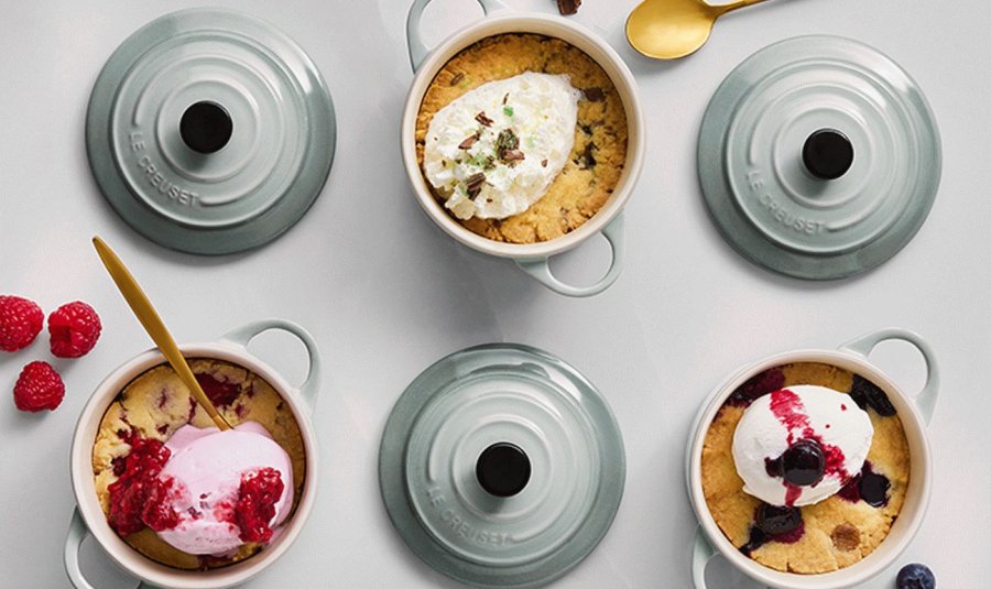 Le Creuset Minigryde 10 cm/0,25 L, Sea Salt