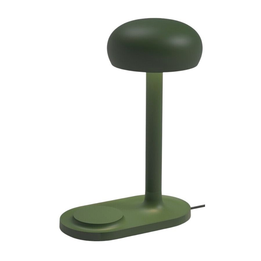 Eva Solo Emendo Lamp incl. Qi Draadloze Oplader H29 cm, Emerald Green