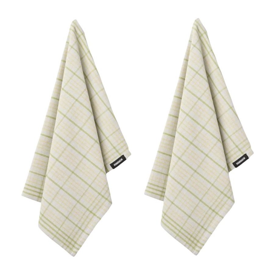 Humdakin Geschirrt�cher 2er Set 45x70 cm, Frosty Mist