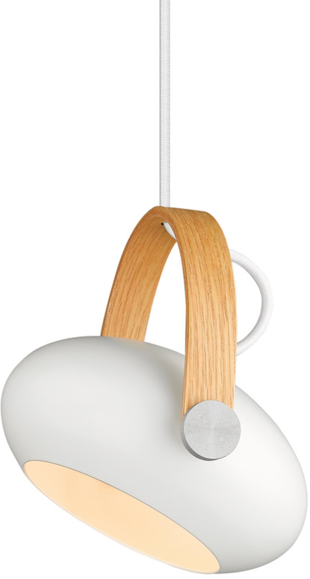 Køb Halo Design D.C Pendel Ø18 cm, Hvid/Eg
