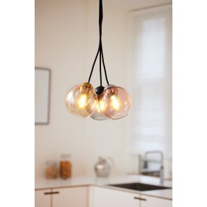 Halo Design Bubbles Pendel Ø14 cm, Amber