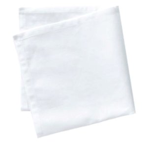 Bastian Stofserviet 45x45 cm, Hvid