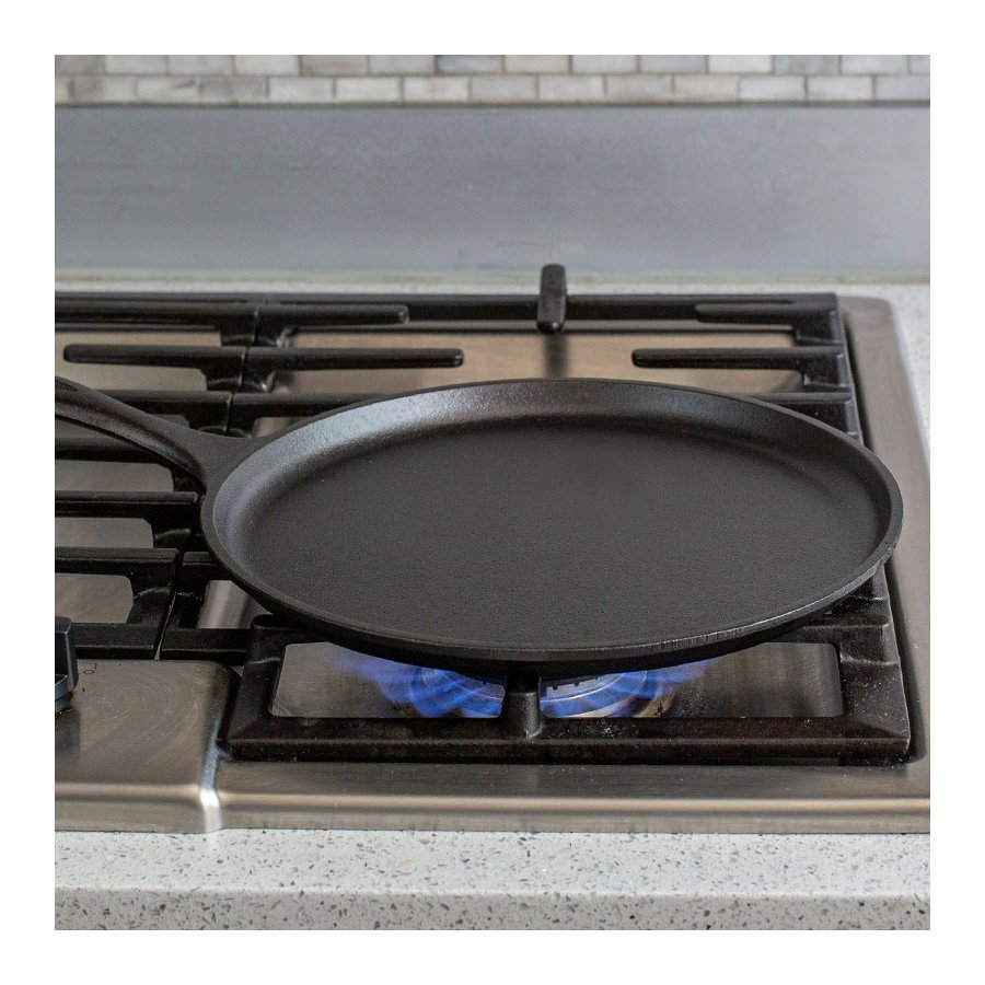 Lodge Classic Collection Pandekagepande 27 cm, Sort