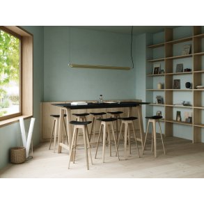 Andersen Furniture HC1 Barstol 80 cm, Læder/Eg