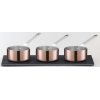 Scanpan Maitre D' Mini-Auflauf-Set m. Schieferschale 8 cl, Kupfer