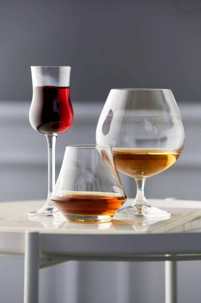 Lyngby Glas Juvel Cognac Glas 4er Set 69 cl