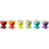 Le Creuset Rainbow ggebger 6 stk. H6 cm, Multi