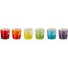 Le Creuset Rainbow Espressokrus 6 stk. 10 cl, Multi
