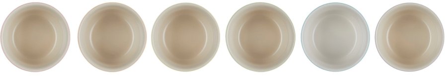 Le Creuset Rainbow Miniramekiner 6 stk. 7,8 cm, Multi