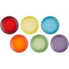 Le Creuset Rainbow Tallerken 6 stk. 27 cm, Multi
