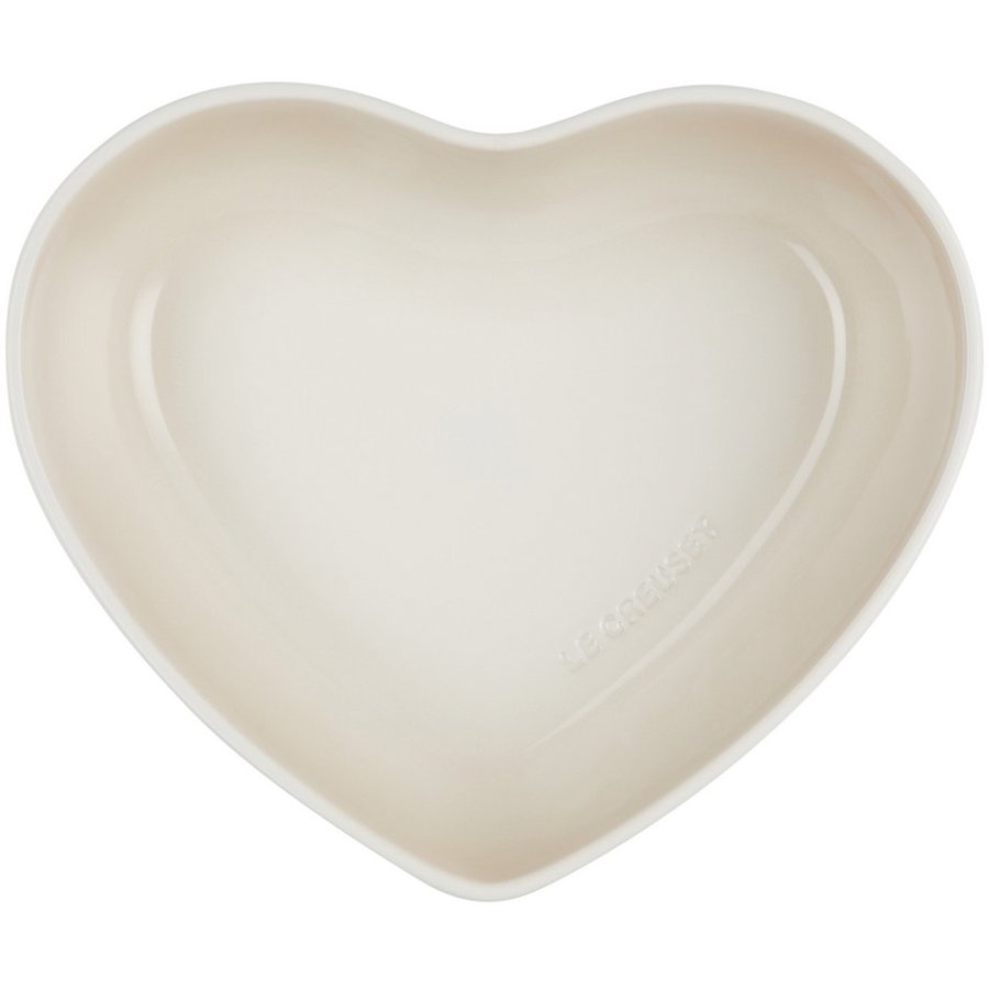 Le Creuset Heart Skl 30 cm, Meringue