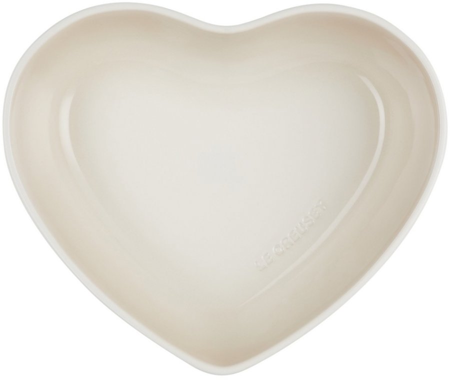 Le Creuset Heart Skl 30 cm, Meringue