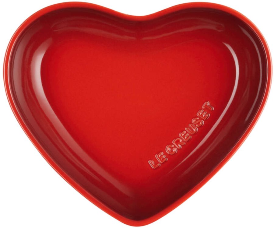 Le Creuset Heart Skl 20 cm, Cerise