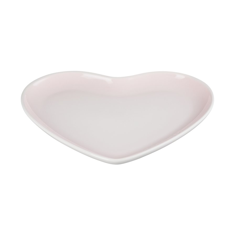 Le Creuset Heart Tallerken 23 cm, Shell Pink