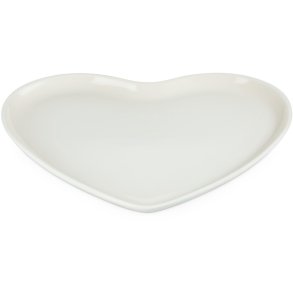 Le Creuset Heart Serveringsfad 32 cm, Meringue