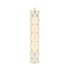 Sirius Sille Kalenderlys Special Edition 2023 H29 cm, Hvid/Guld