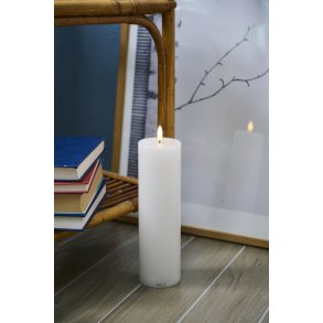 Sirius Sille Exclusive Bloklys LED H25 cm, Hvid