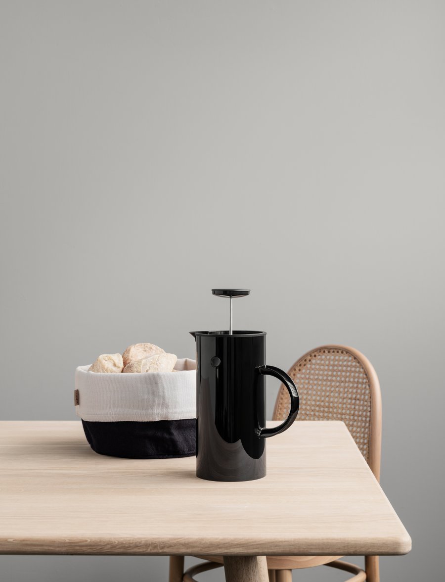 Stelton EM Pressfilterkanne1 L, Schwarz