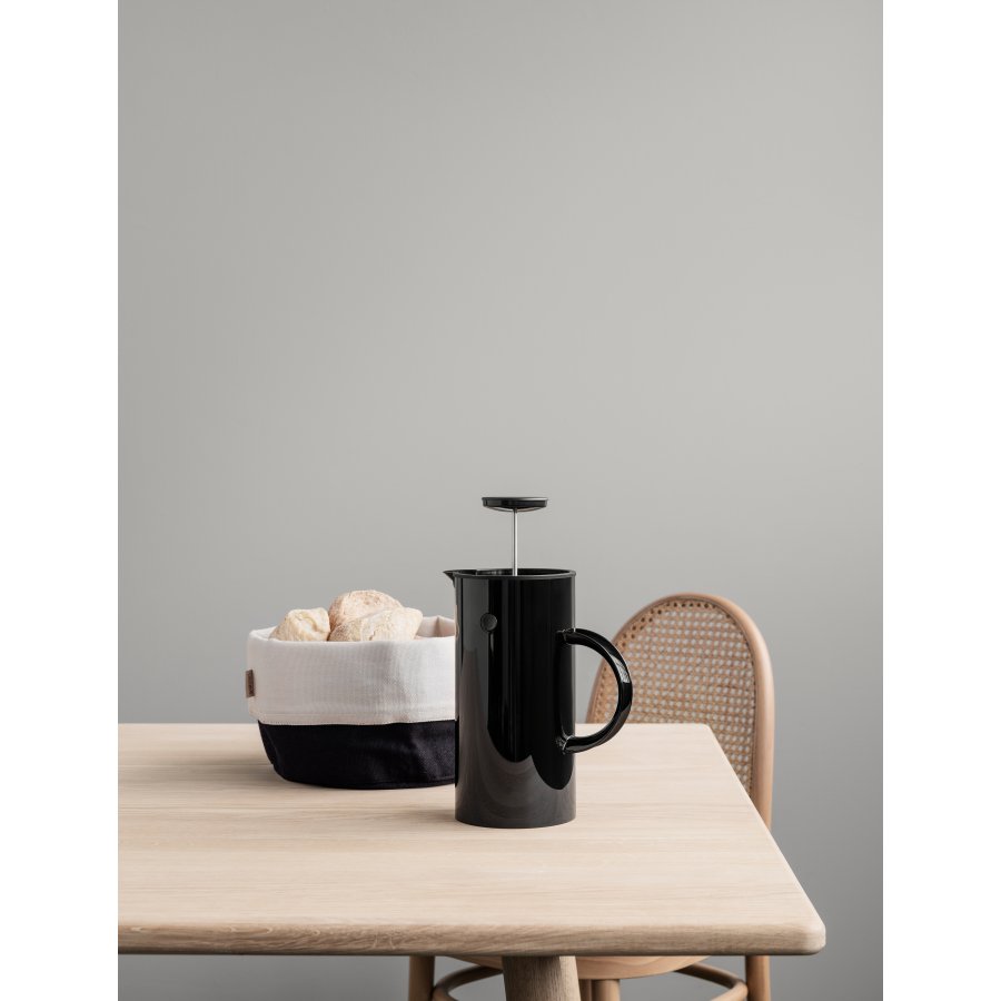 Stelton Brottasche 23 cm, Schwarz/Sand