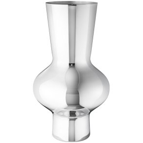 Georg Jensen Alfredo Vase 47 cm, Blankstahl