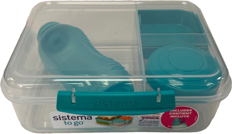 Sistema Bento Lunch To Go Lunch-Set, Minty