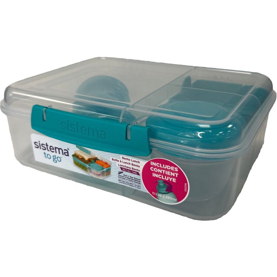 Sistema Bento Lunch To Go Lunch-Set, Minty