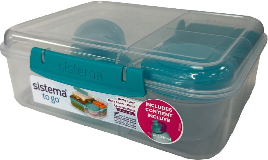 Sistema Bento Lunch To Go Lunch-Set, Minty