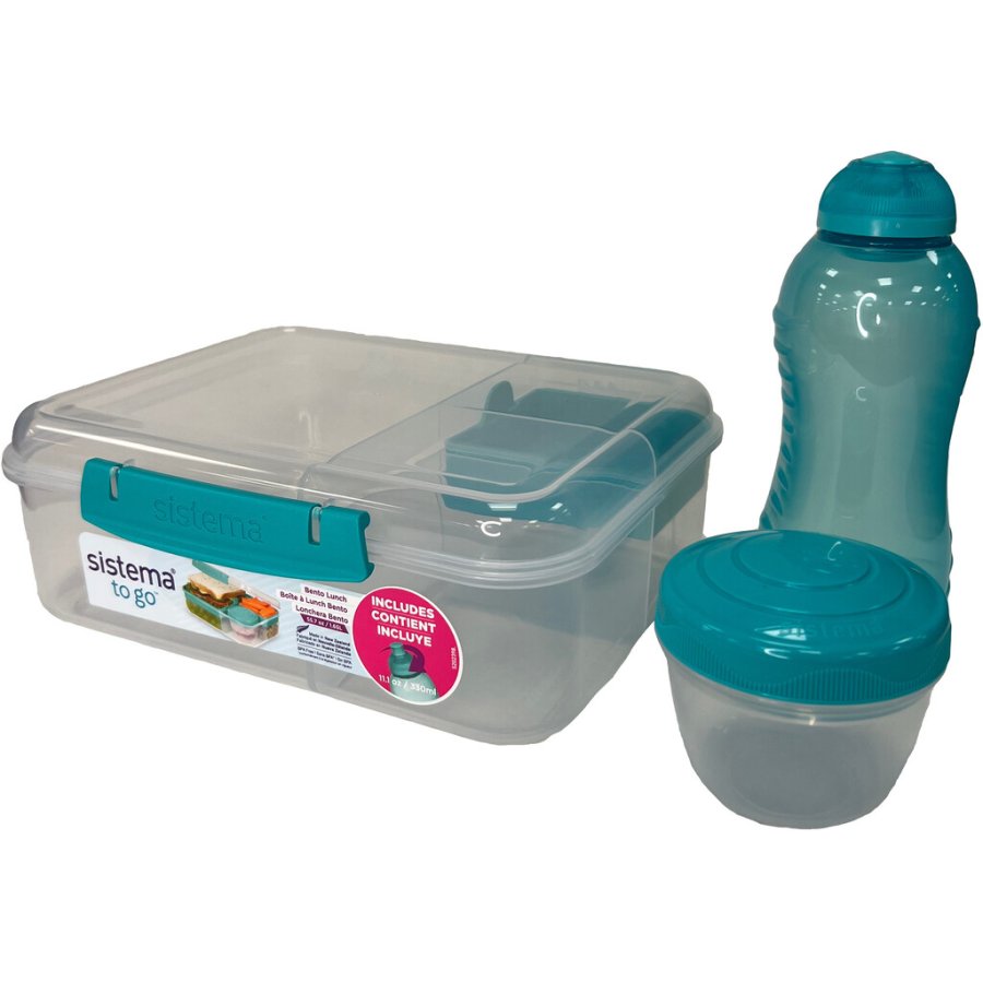 Sistema Bento Lunch To Go Lunch-Set, Minty