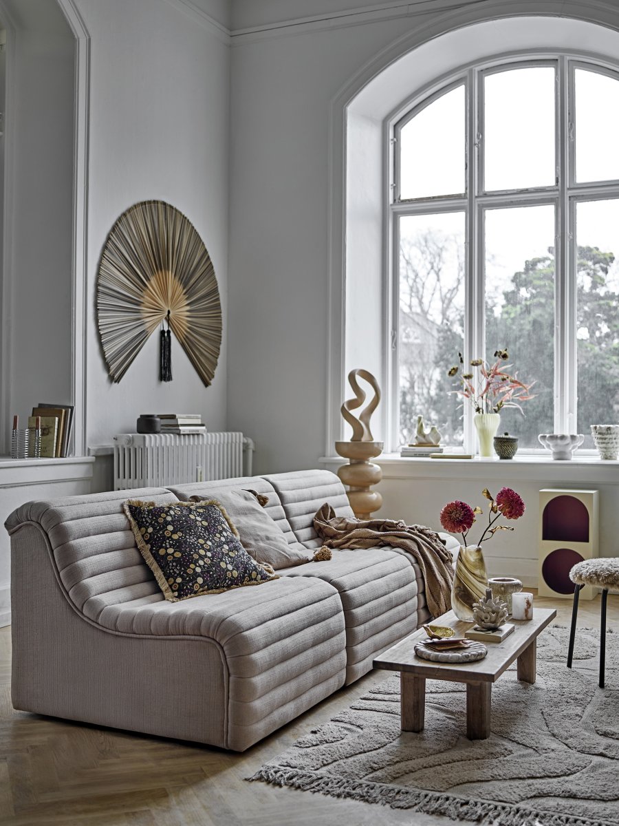 Bloomingville Jaime Wanddekoration 145x72 cm, Schwarz