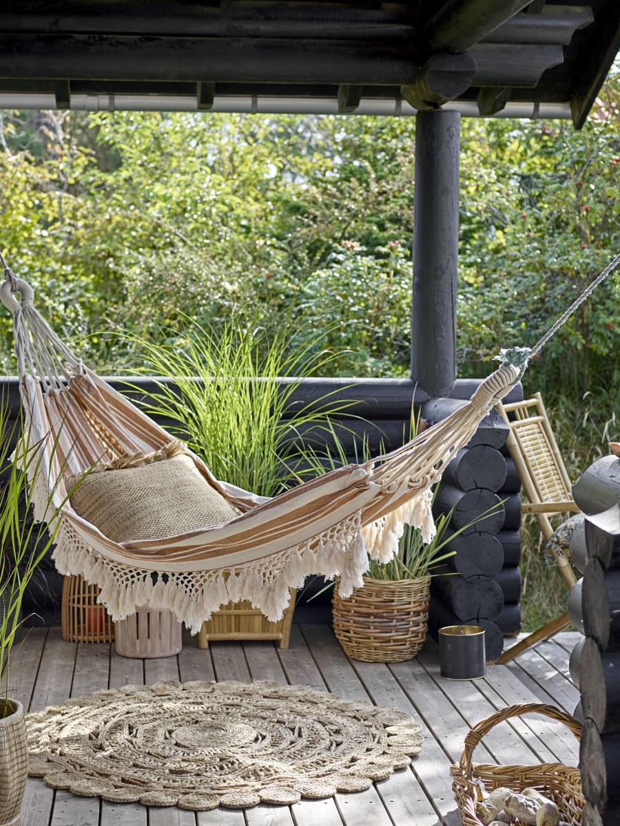 Bloomingville Lalou Urtepotteskjuler 2 stk, Rattan