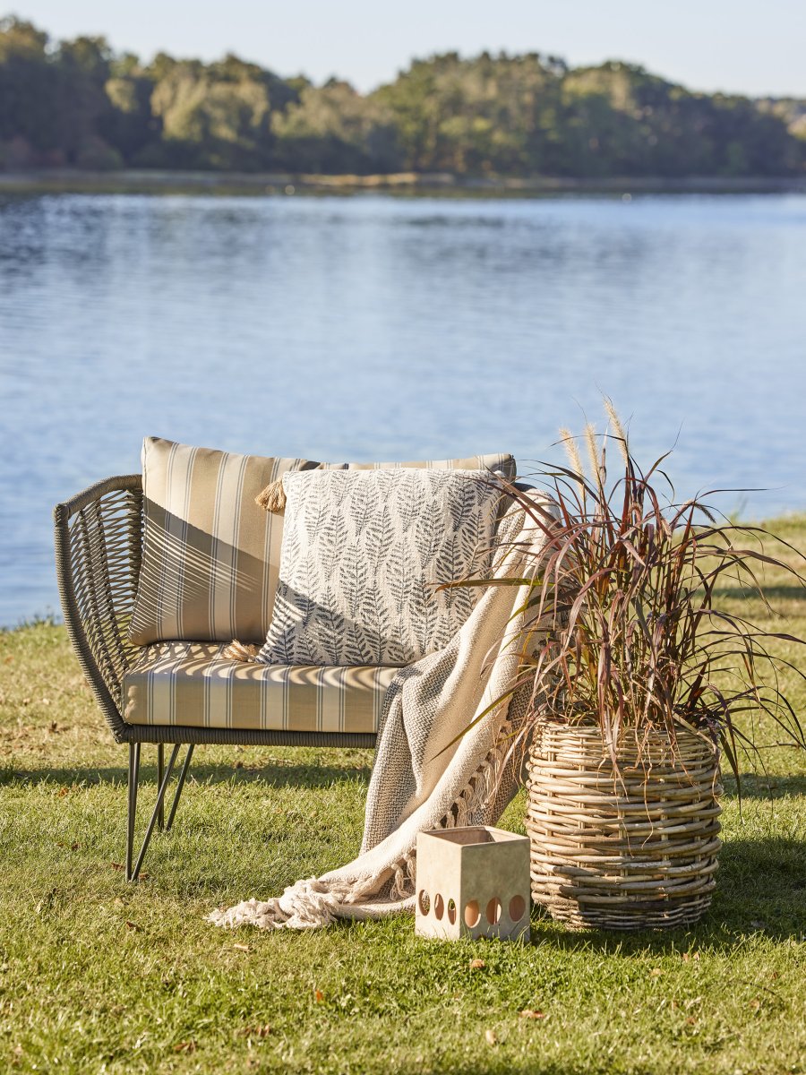 Bloomingville Lalou Urtepotteskjuler 2 stk, Rattan