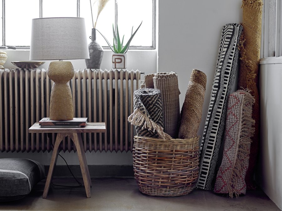 Bloomingville Lalou Urtepotteskjuler 2 stk, Rattan