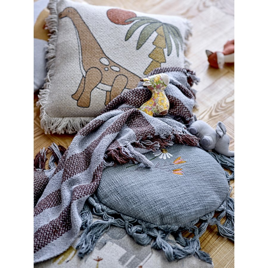 Bloomingville Mini Lupo Pude 40x40 cm, Hvid