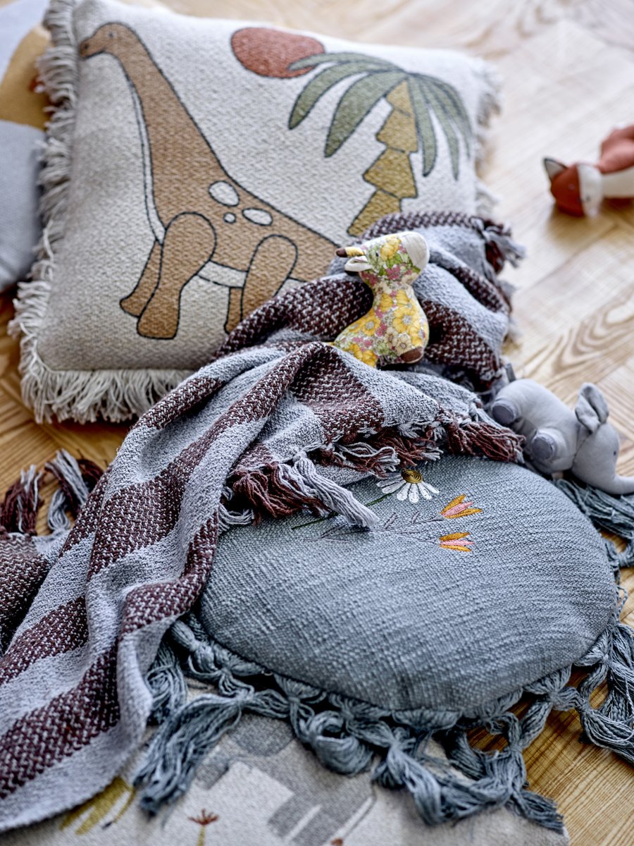 Bloomingville Mini Lupo Pude 40x40 cm, Hvid