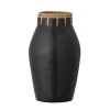 Bloomingville Dixon Deko-Vase H27 cm, Schwarz